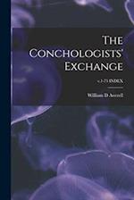 The Conchologists' Exchange; v.1-75 INDEX 