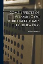 Some Effects of Vitamin C on Adrenalectomized Guinea Pigs