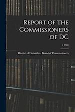 Report of the Commissioners of DC; 4 1903 