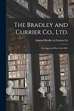 The Bradley and Currier Co., Ltd. : Catalogue and Price List 1894. 