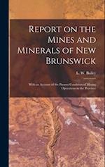 Report on the Mines and Minerals of New Brunswick [microform] : With an Account of the Present Condition of Mining Operations in the Province 