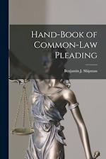 Hand-Book of Common-Law Pleading 