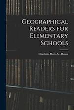 Geographical Readers for Elementary Schools 
