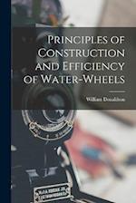 Principles of Construction and Efficiency of Water-wheels 