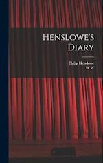 Henslowe's Diary 