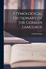 Etymological Dictionary of the German Language 