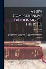 A New Comprehensive Dictionary Of The Bible: Containing Every Proper Name To Be Found In The Old And New Testaments, With Meaning And Pronunciation In