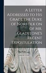A Letter Addressed to his Grace the Duke of Norfolk on of Mr. Gladstone's Recent Expostulation 
