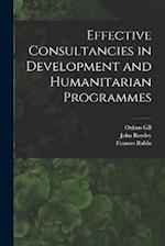 Effective Consultancies in Development and Humanitarian Programmes 