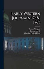 Early Western Journals, 1748-1765 
