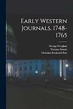 Early Western Journals, 1748-1765 