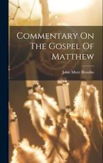 Commentary On The Gospel Of Matthew 