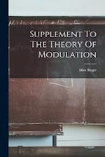 Supplement To The Theory Of Modulation 