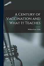 A Century of Vaccination and What It Teaches 