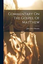 Commentary On The Gospel Of Matthew 