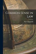Common-sense in Law 