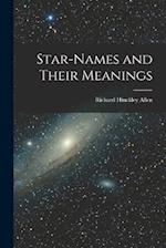 Star-Names and Their Meanings 