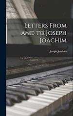 Letters From and to Joseph Joachim 