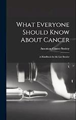 What Everyone Should Know About Cancer: A Handbook for the Lay Reader 