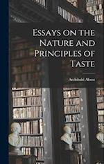 Essays on the Nature and Principles of Taste 