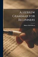 A Hebrew Grammar for Beginners 