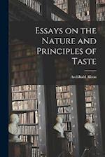 Essays on the Nature and Principles of Taste 