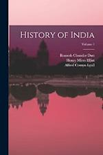 History of India; Volume 1 