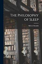 The Philosophy of Sleep 