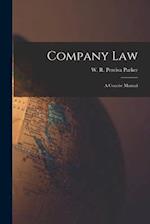 Company Law: A Concise Manual 