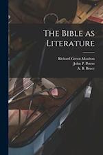 The Bible as Literature 
