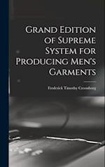 Grand Edition of Supreme System for Producing Men's Garments 