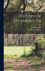 History of Savannah, Ga 