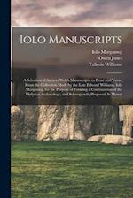 Iolo Manuscripts: A Selection of Ancient Welsh Manuscripts, in Prose and Verse, From the Collection Made by the Late Edward Williams, Iolo Morganwg, f