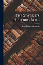 The State, its Historic Role 