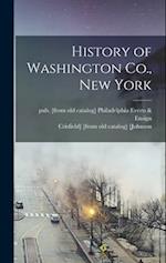 History of Washington Co., New York 