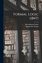 Formal Logic (1847) 