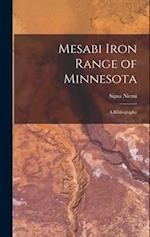 Mesabi Iron Range of Minnesota: A Bibliography 