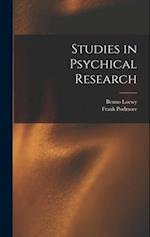 Studies in Psychical Research 