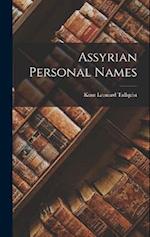 Assyrian Personal Names 