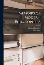 Memoirs of Modern Philosophers 