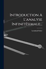 Introduction A L'analyse Infinitésimale...