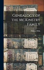 Genealogy of the McKinstry Family 