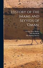 History of the Imams and Seyyids of 'Oman, 