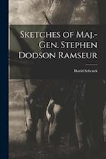 Sketches of Maj.-Gen. Stephen Dodson Ramseur 