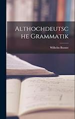 Althochdeutsche Grammatik 