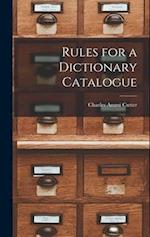 Rules for a Dictionary Catalogue 