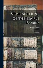 Some Account of the Temple Family: Appendix 