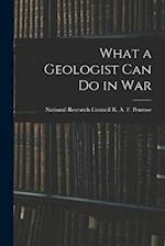 What a Geologist Can Do in War 