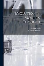 Evolution in Modern Thought 