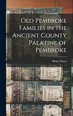Old Pembroke Families in the Ancient County Palatine of Pembroke 